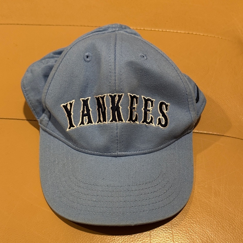 Kids Blue Yankees Baseball Cap
